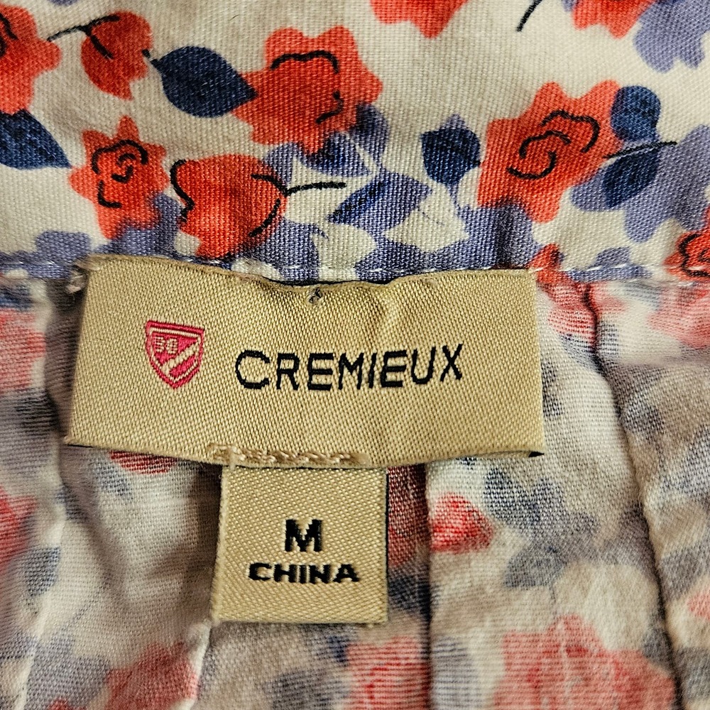 Cremieux Multicolor‎ Floral Button Up Long Sleeve Shirt Size Medium - Picture 5 of 6